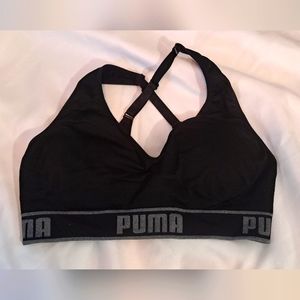 Two Puma Sports bras size large